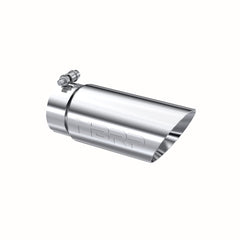 MBRP Exhaust T5110 Tip. 3in. O.D. Dual Wall Angled 4in. inlet 10in. length. T304.