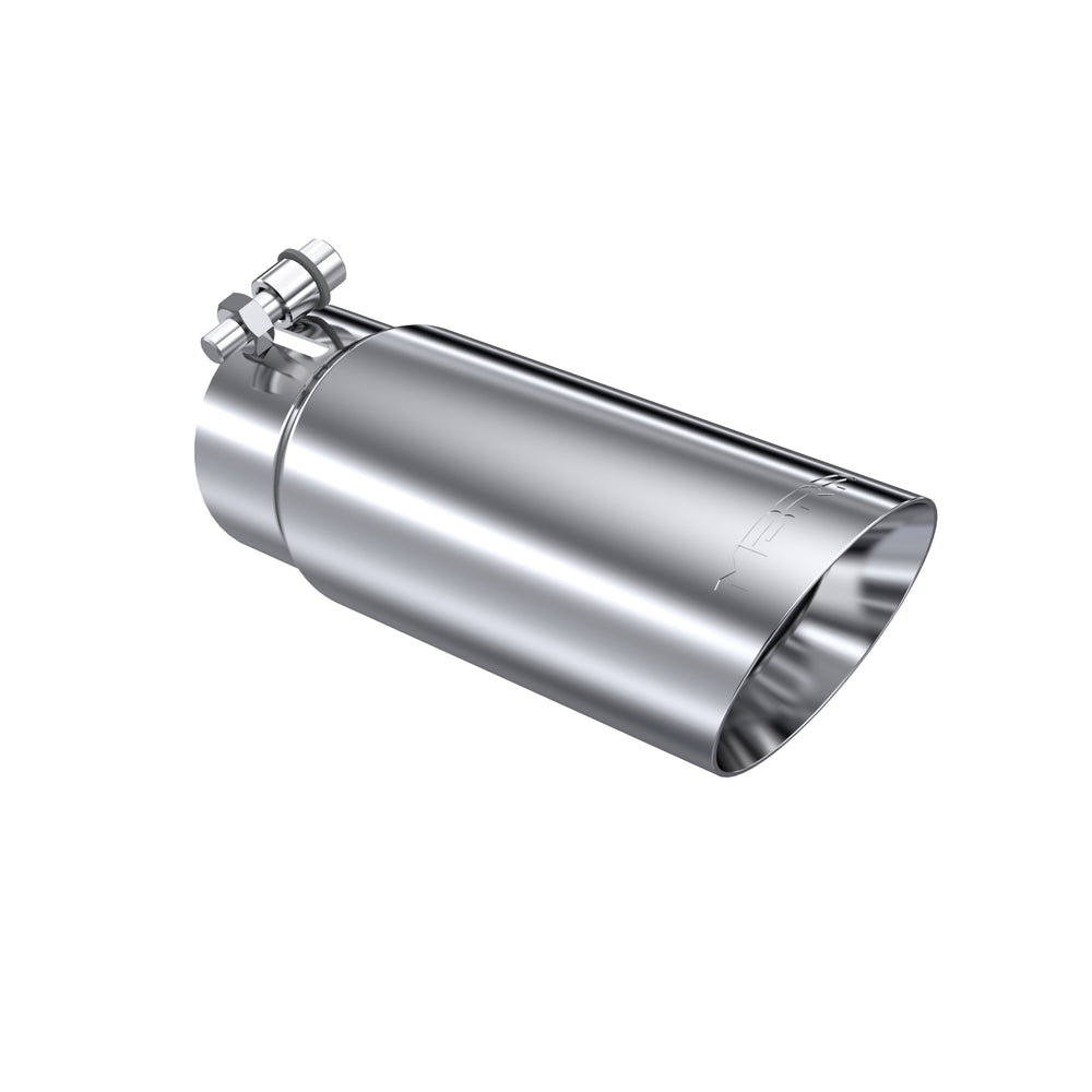 MBRP Exhaust T5114 Tip. 3in. O.D. Dual Wall Angled End 3in. inlet 12in. length. T304 Stainless.