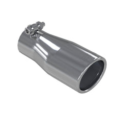 MBRP Exhaust T5116 Tip. 3 in. O.D. Oval 2in. inlet 7 1/16in. length. T304.