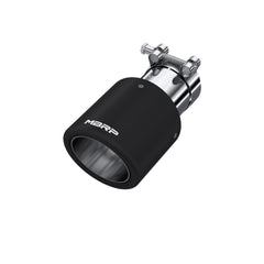 MBRP Exhaust T5123CF Tip. 4in. O.D.. Dual Wall Angled. 2in. inlet. 7.7in. length. CF.