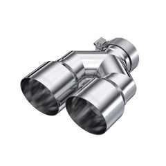 MBRP Exhaust T5182 Tip. 4in. OD Dual Out. 3in. ID. Single Wall. T304