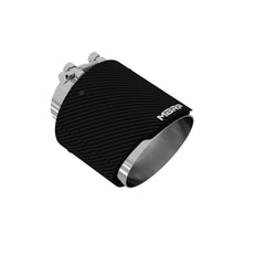 MBRP Exhaust T5184CF Tip. 5in. OD Out. 3in. ID. Dual Wall. CF T304