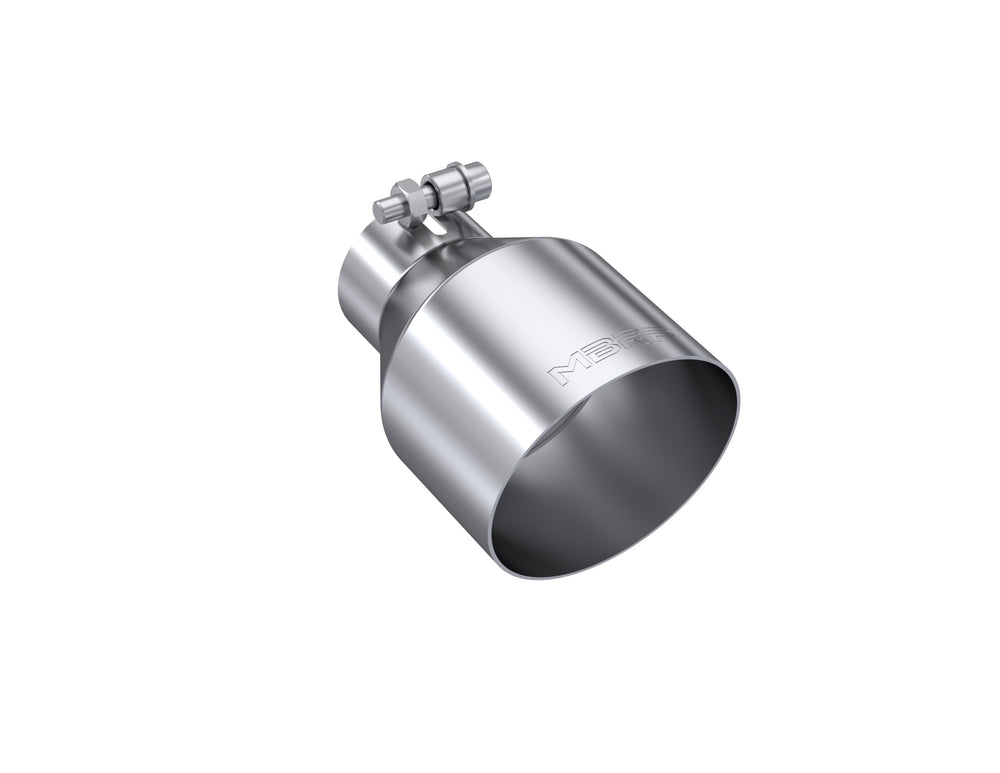 MBRP Exhaust T5191 Tip. 4.5in. OD Out. 2.5in. ID. 6.5in Length. Single Wall. T304