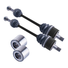 Kawasaki Teryx 750 Rear Axles and Wheel Bearing Set 2012 2013