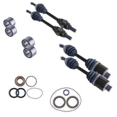 Polaris Sportsman 700 Front & Rear CV Axles Wheel Bearings Differential Seals Bundle