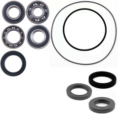 Kawasaki Bayou 300 400 4X4 Rear Differential Bearing & Seal Kit 1988 - 2004