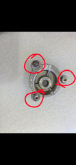 CANAM VTWIN OIL PUMP COVER BOLTS (3)
