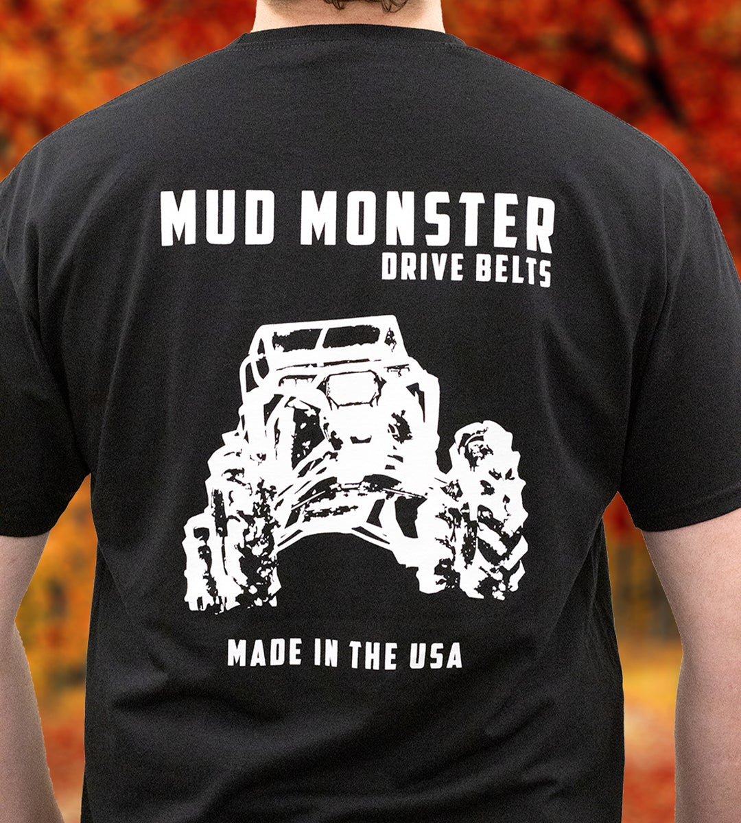 GBoost Black T-Shirt Mud Monster
