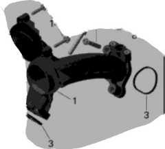 CANAM VTWIN STOCK INTAKE GASKET (2)