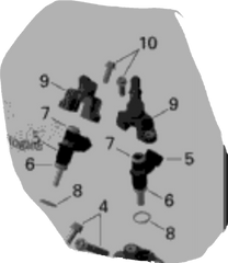 CANAM INJECTOR O RING SET (3 TOTAL)