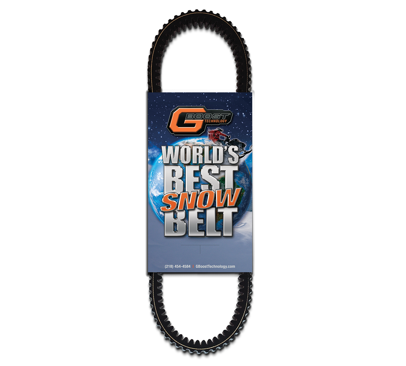WBB383-SNOW - World's Best Drive Belt - Ski-Doo