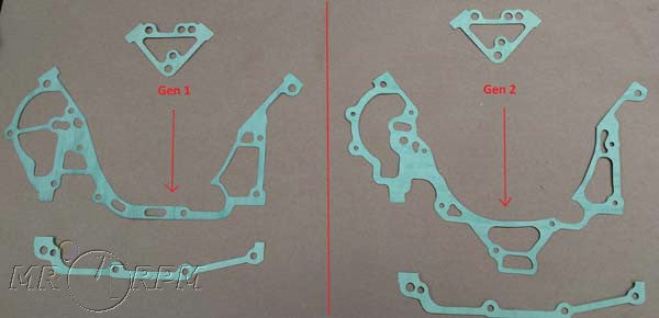 CANAM VTWIN G1 ENGINE CASE GASKET KIT (small block)