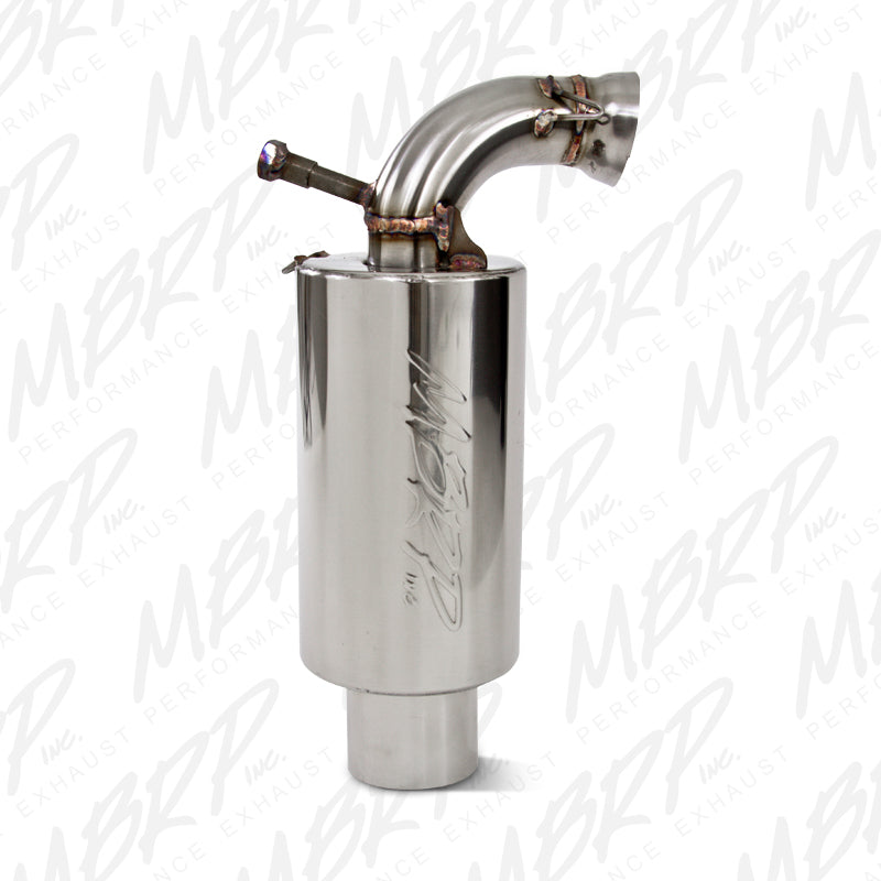 MBRP Exhaust 1180209 Standard Muffler. Slip-on Design. Packed Muffler.