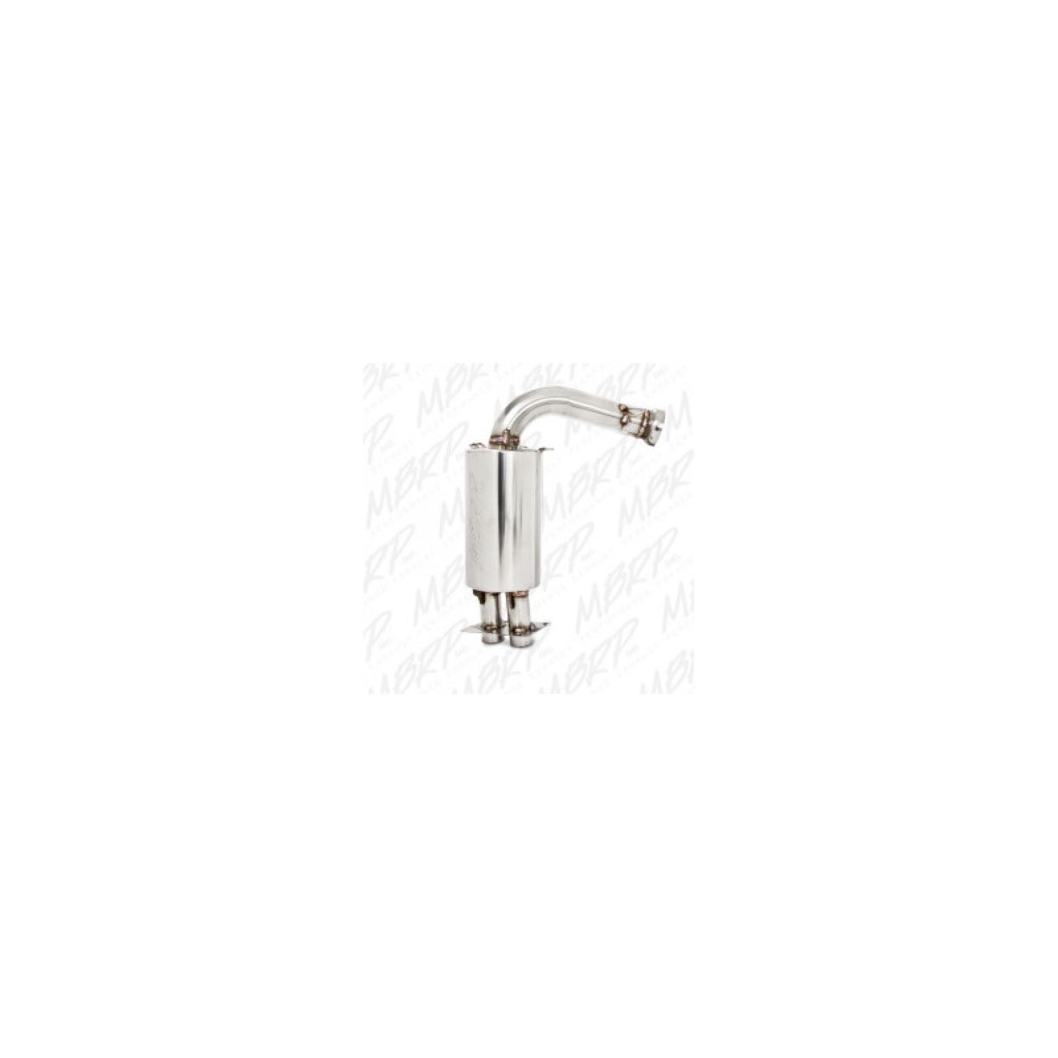MBRP Exhaust 119T110 Trail Muffler. Slip-on Design. Packed Muffler.