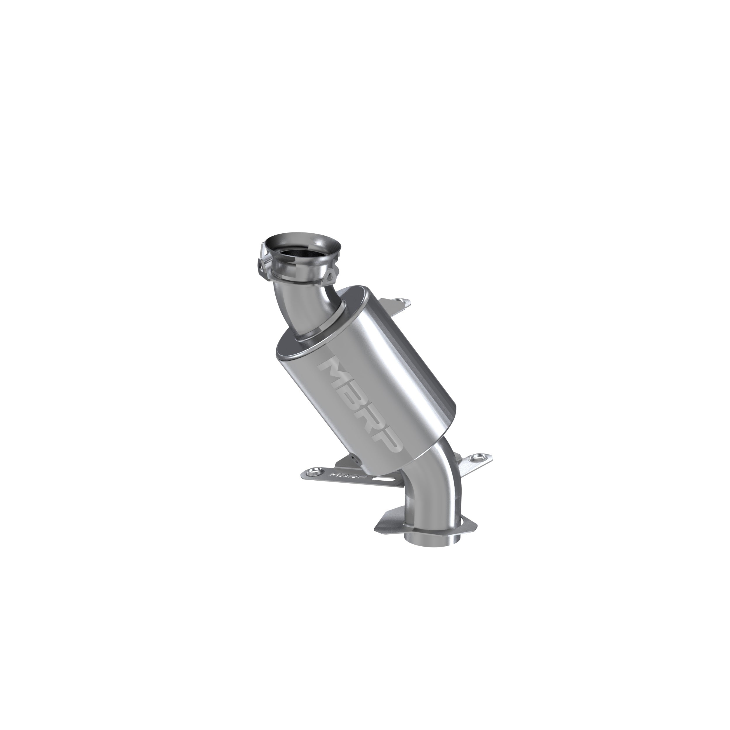 MBRP Exhaust 138T307 Trail Muffler. Slip-on Design. Packed Muffler.