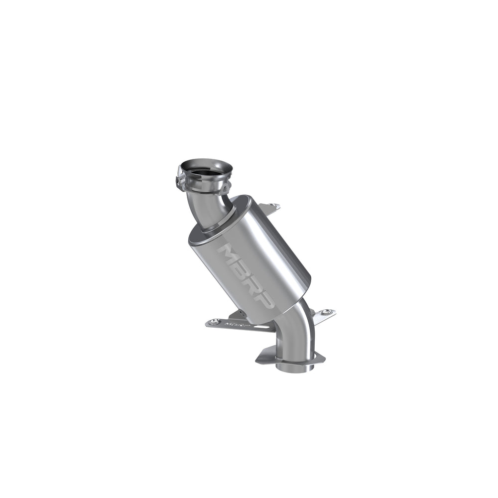 MBRP Exhaust 138T307 Trail Muffler. Slip-on Design. Packed Muffler.