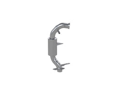 MBRP Exhaust 1420309 Race Muffler. Slip-on Design. Packed Muffler.
