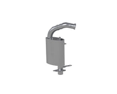 MBRP Exhaust 143Q204 Quiet Trail Muffler. Slip-on Design. Oval Shell.