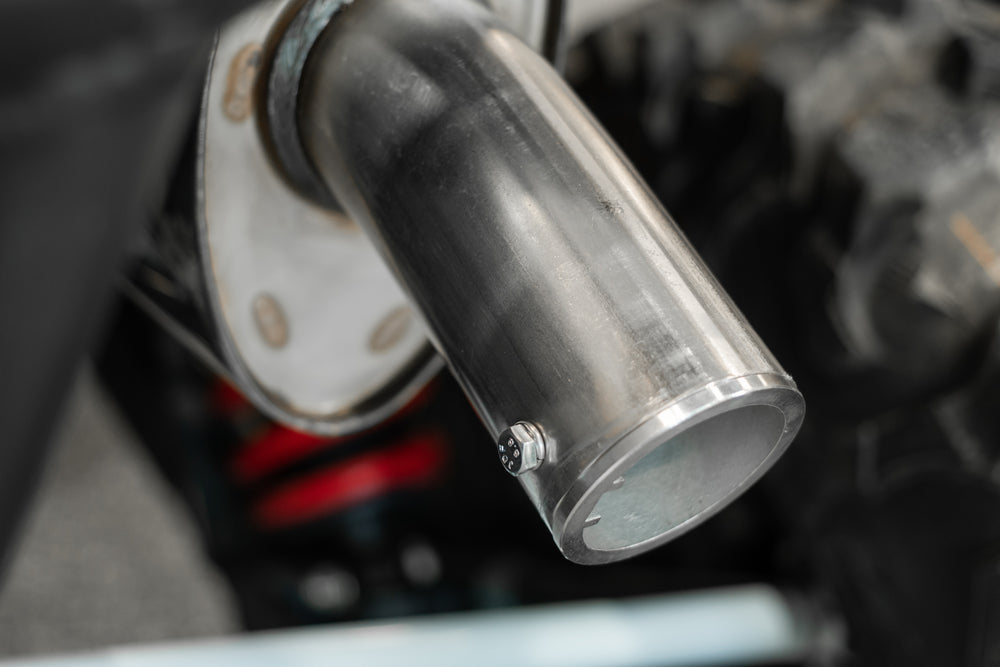 Kawasaki Single Slip-on Muffler.