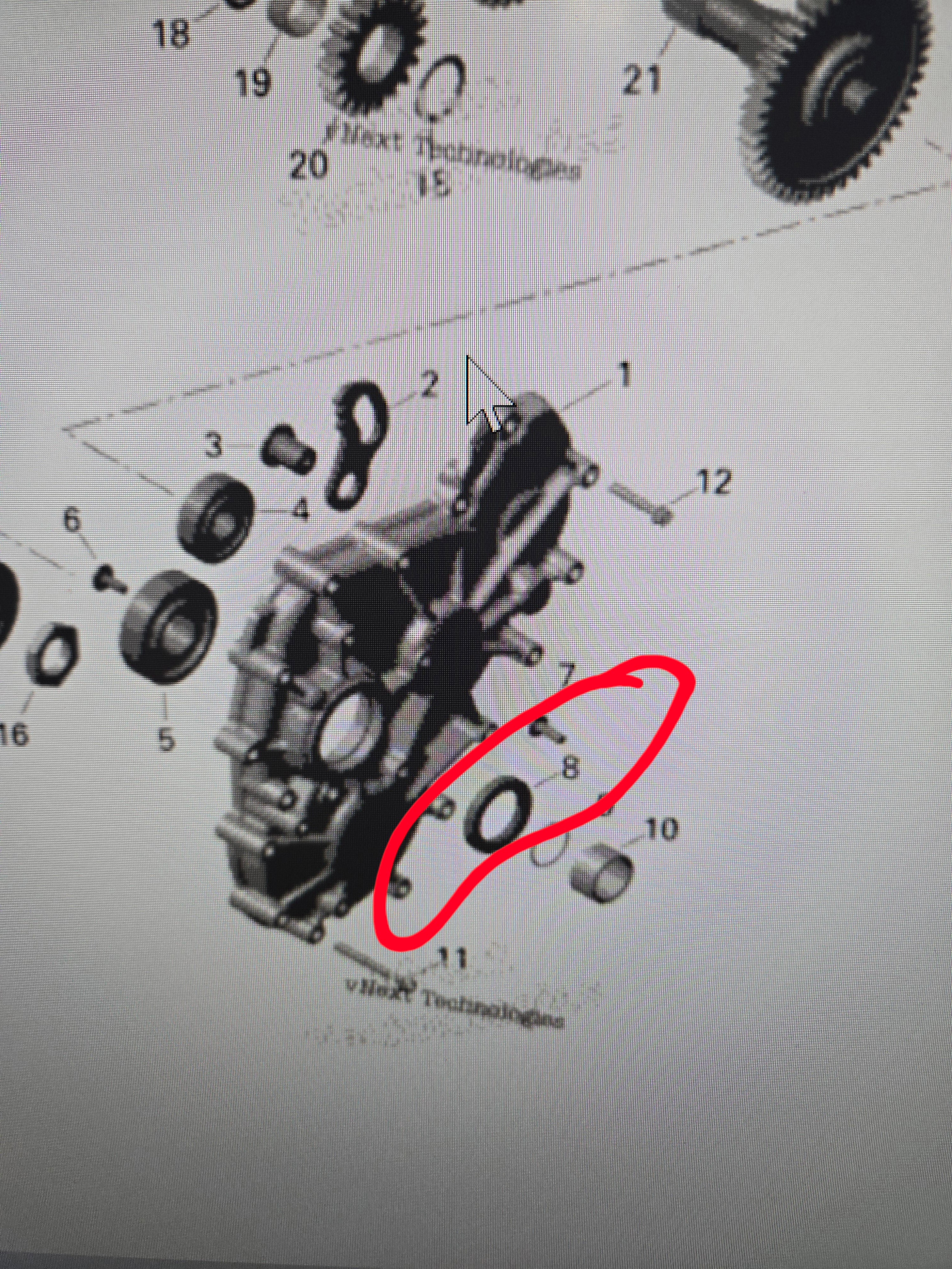 CANAM GEARBOX INPUT SHAFT SEAL