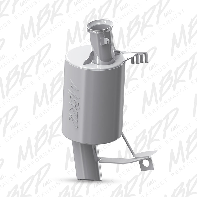 MBRP Exhaust 235T211 Trail Muffler. Slip-on Design. Packed Muffler.