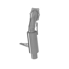 MBRP Exhaust 23602210 Race Muffler. Slip-on Design. Packed Muffler.