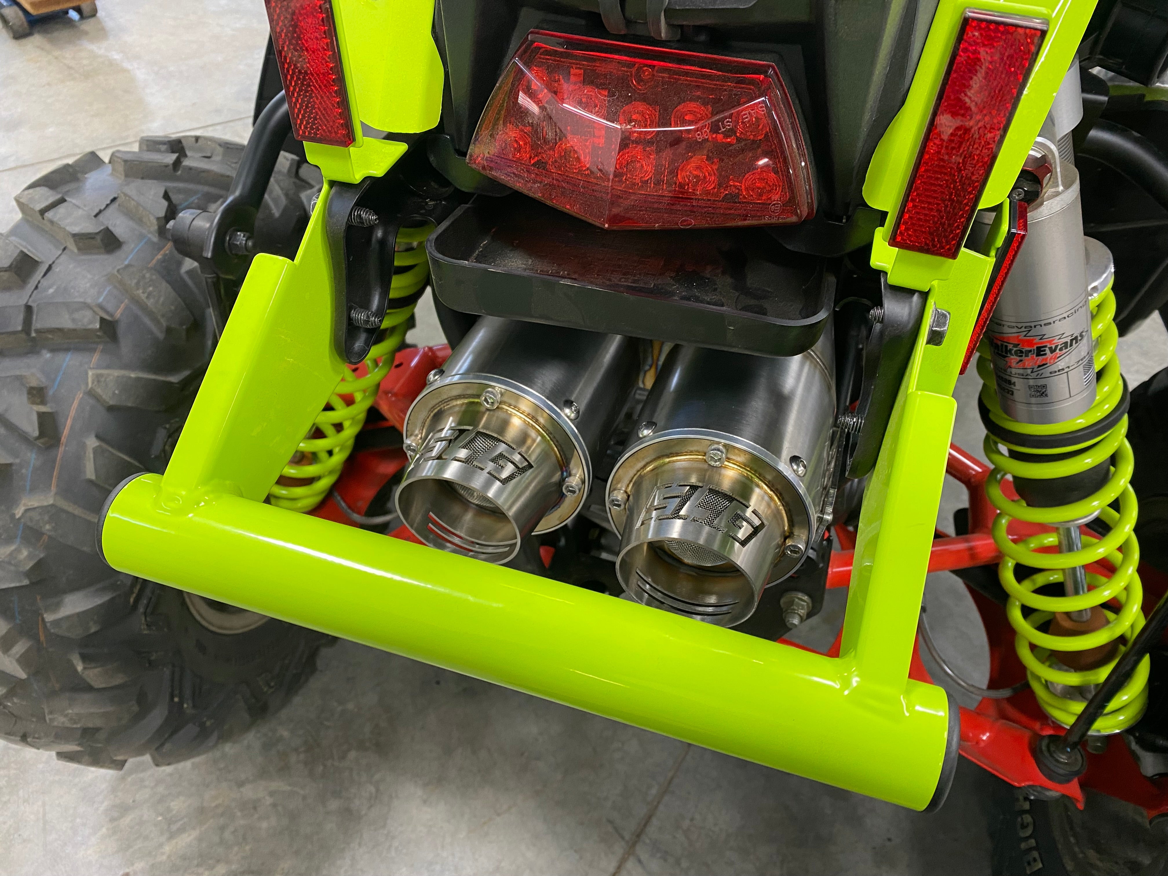 2021-2025 Polaris Sportsman and Scrambler 1000 S (55" Model ONLY) Sniper Quiet Series Dual Slip On
