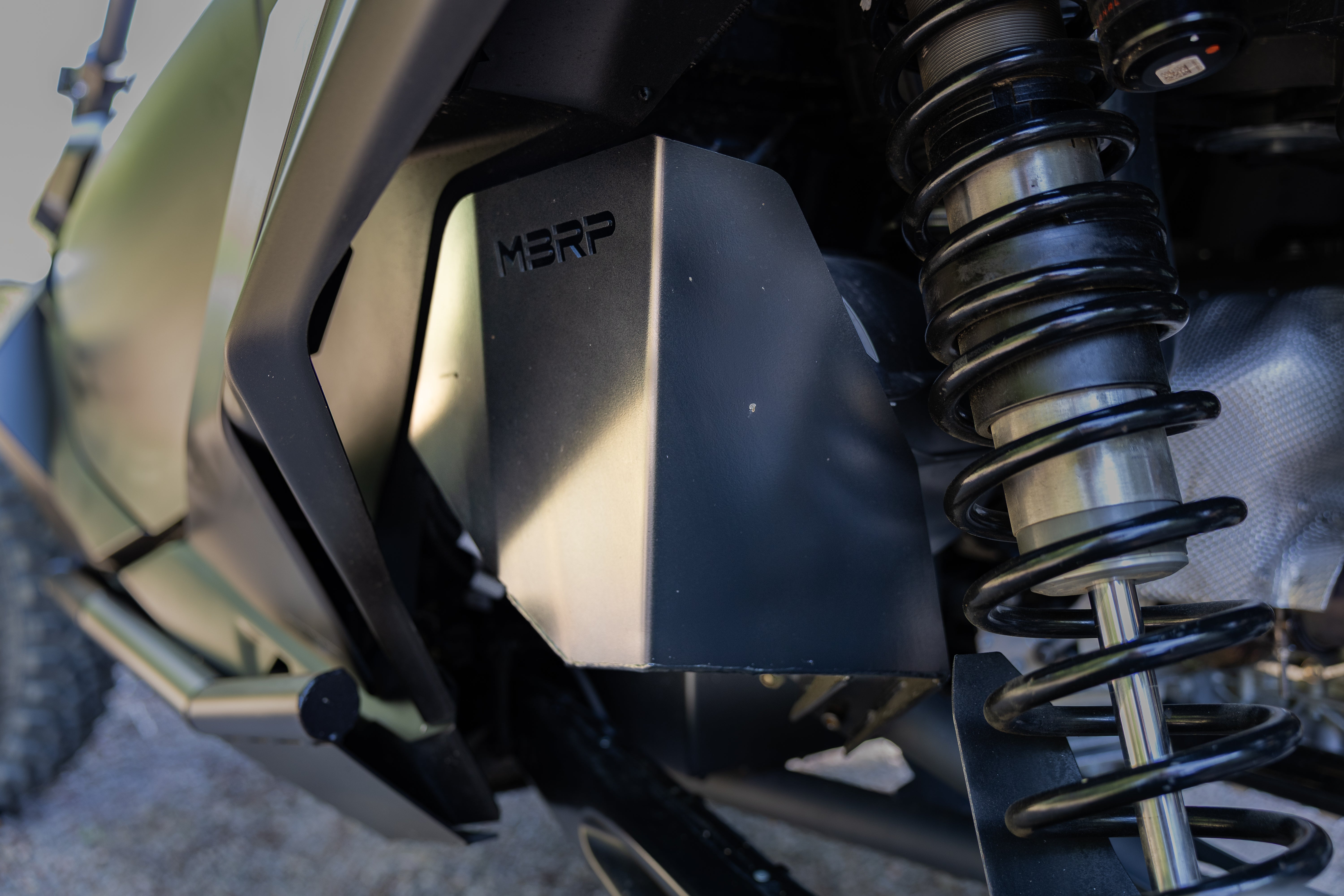 MBRP Black-Coated Air Box Deflector