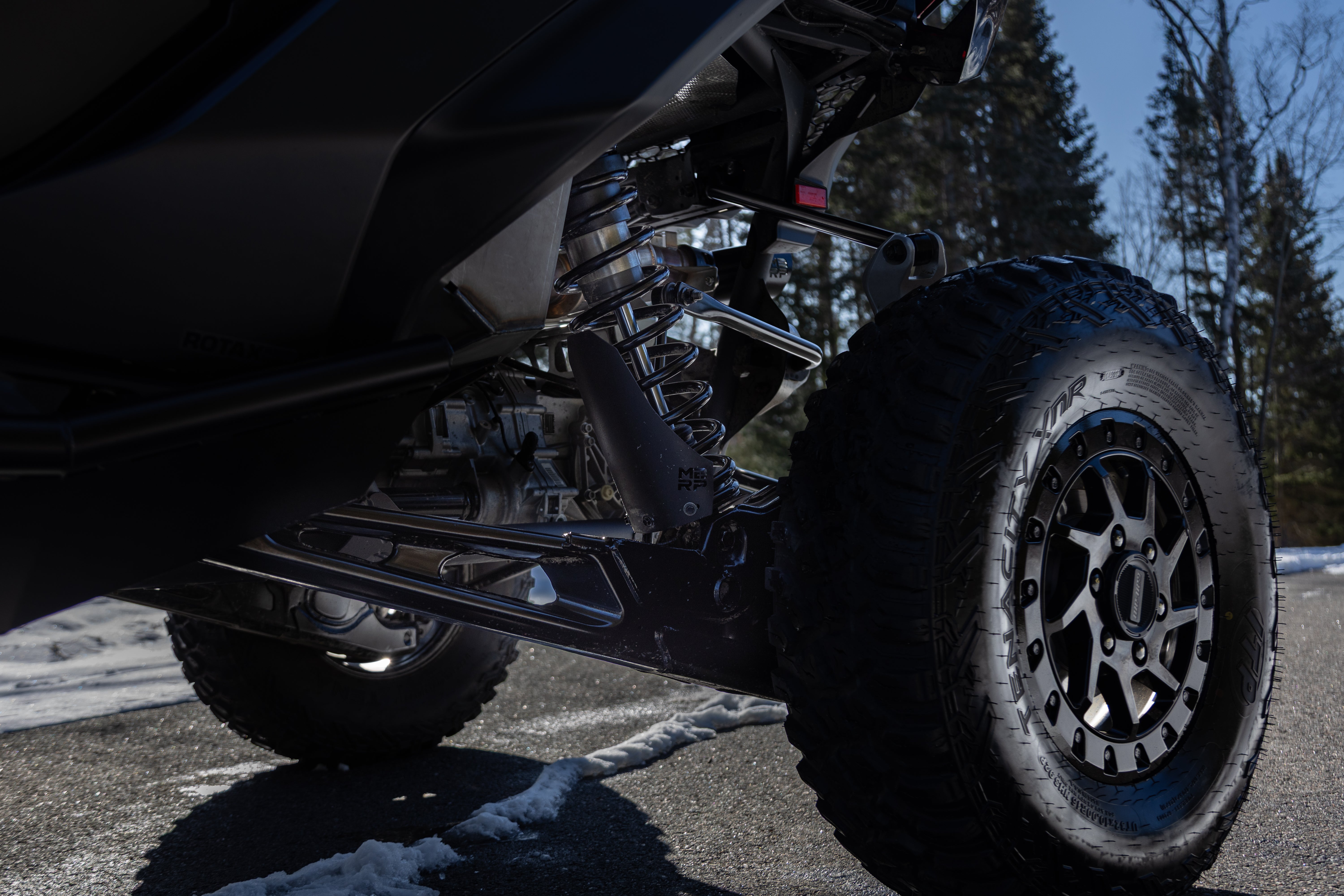 MBRP AC-9219-05 Black-Coated Shock Guards