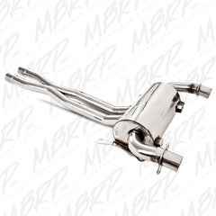 MBRP Exhaust 3100405 Standard Muffler. Slip-on Design. Packed Muffler.