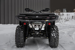 Performance Series, 6-Inch Single Slip-on, Dual Outlet with Carbon Fiber Tips.