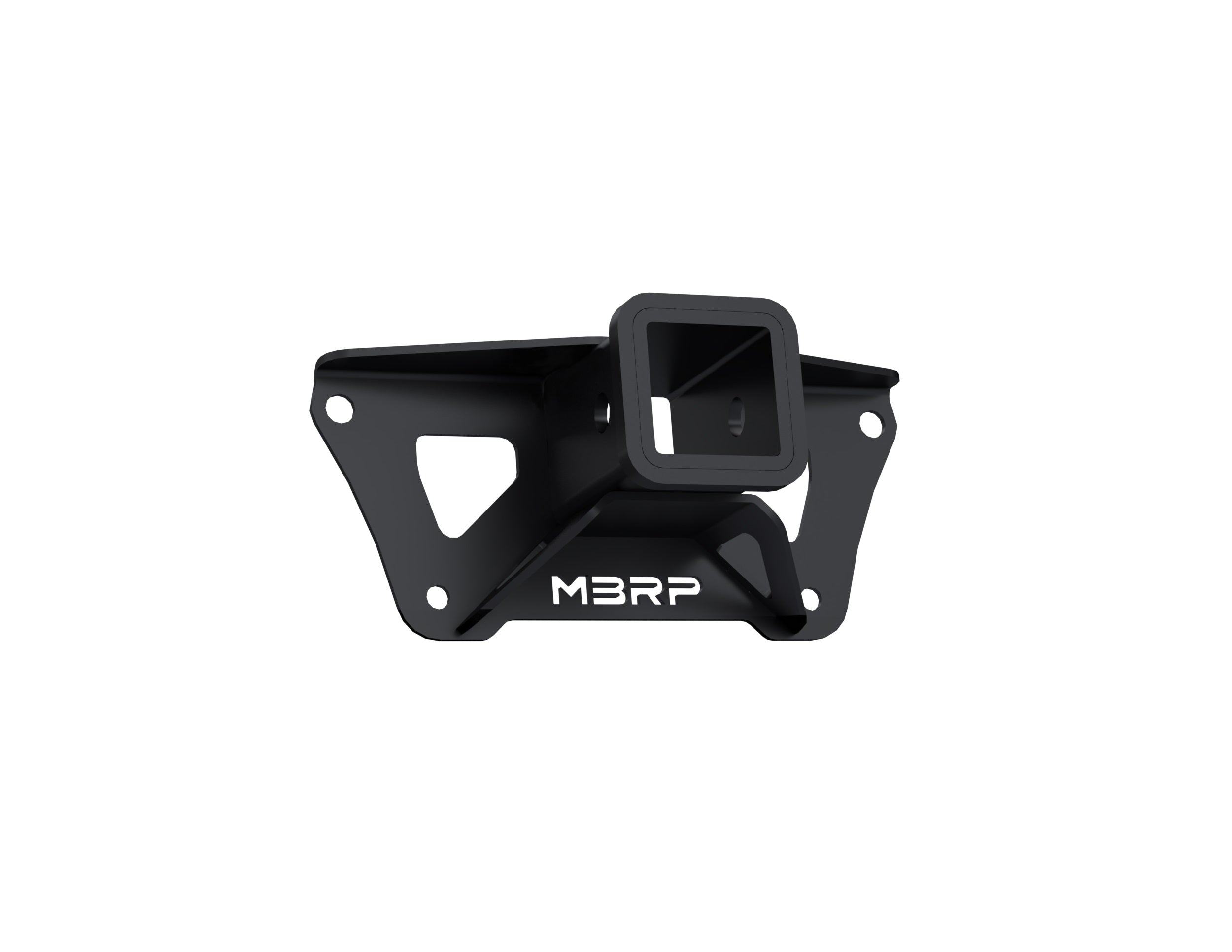 Black-Coated 2" Hitch Receiver Assembly