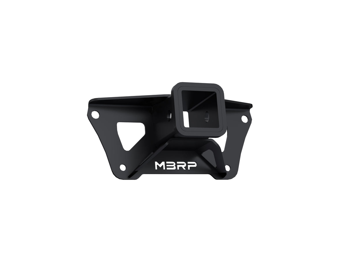 Black-Coated 2" Hitch Receiver Assembly