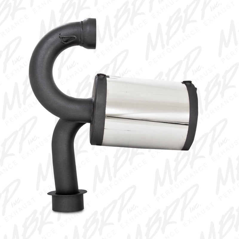 MBRP Exhaust 4025306 Trail Muffler. Slip-on Design. Packed Muffler.