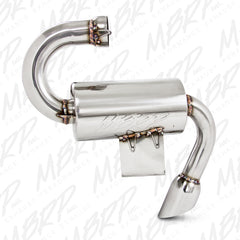 MBRP Exhaust 4220210 Standard Muffler. Slip-on Design. Packed Muffler.
