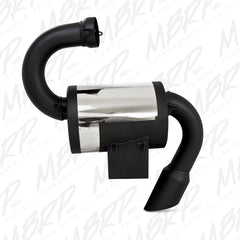 MBRP Exhaust 422T209 Trail Muffler. Slip-on Design. Packed Muffler.