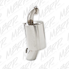 MBRP Exhaust 4230215 Trail Muffler. Slip-on Design. Packed Muffler.