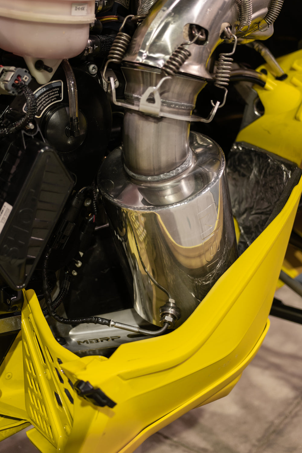 MBRP Powersports Snowmobile Trail Muffler