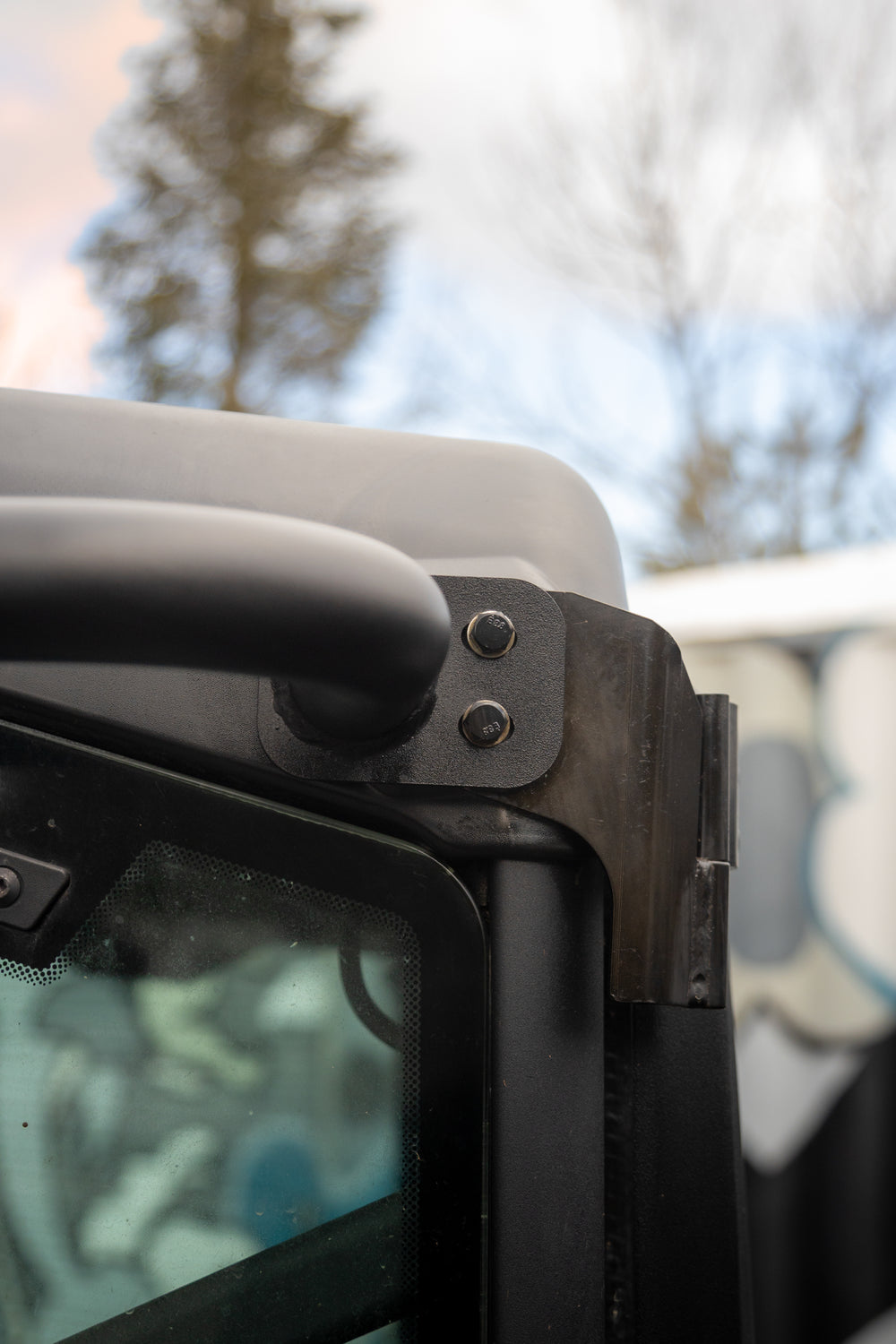 MBRP Black-Coated Speaker Mounting Bar