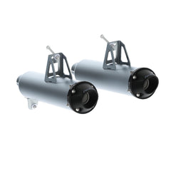 Can-Am Dual Slip-on Mufflers.