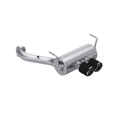 Performance Series, 6-Inch Single Slip-on, Dual Outlet with Carbon Fiber Tips.