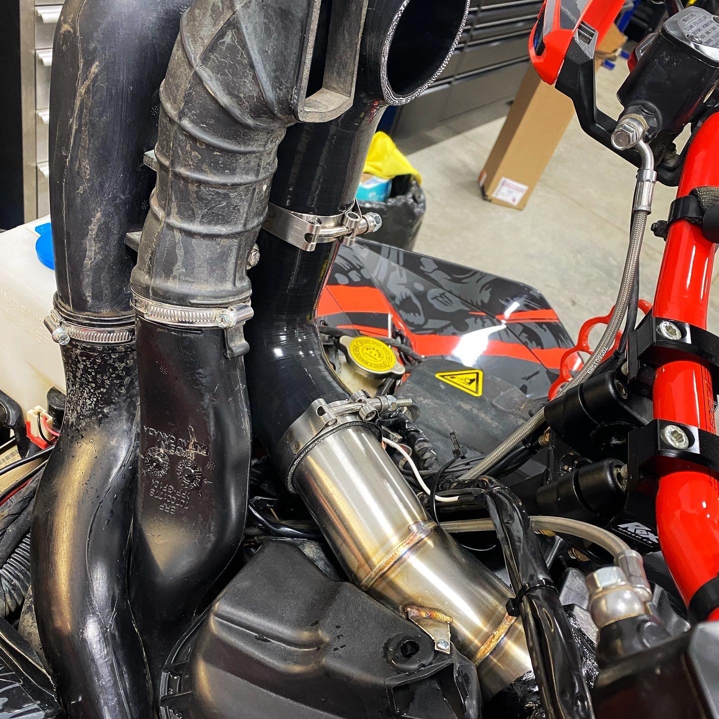 SLG Big Shot Intake/Snorkel DIY Kit For 2012-2024 G2 CanAm Renegade 570-650-800-850-1000