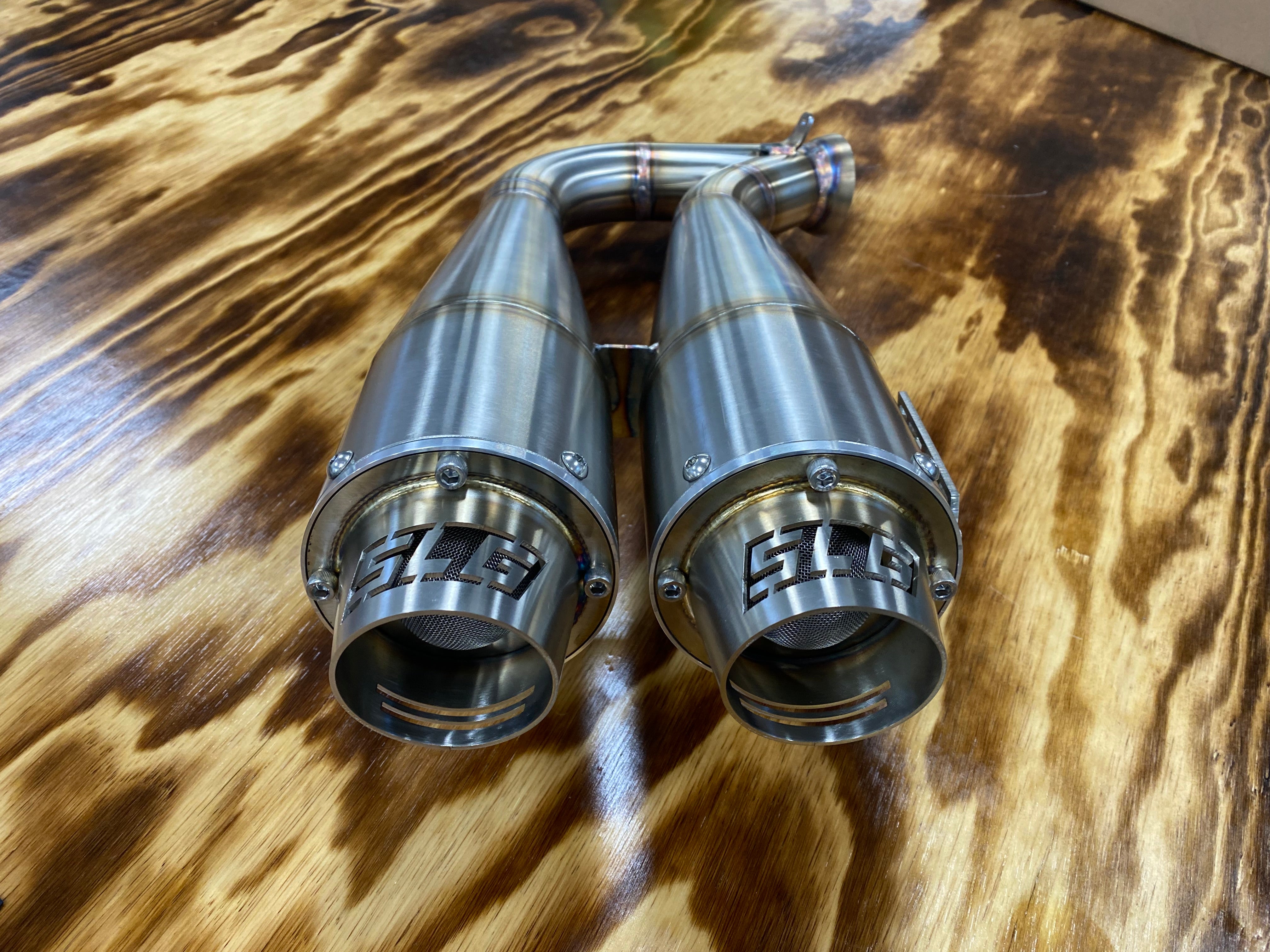 2021-2025 Polaris Sportsman and Scrambler 1000 S (55" Model ONLY) Sniper Performance Series Dual Slip On
