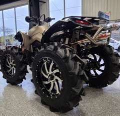 2016-2026 Gen 2 CanAm Renegade XMR 570-650-850-1000cc Sniper Quiet Series Slip On 45 Degree Exit