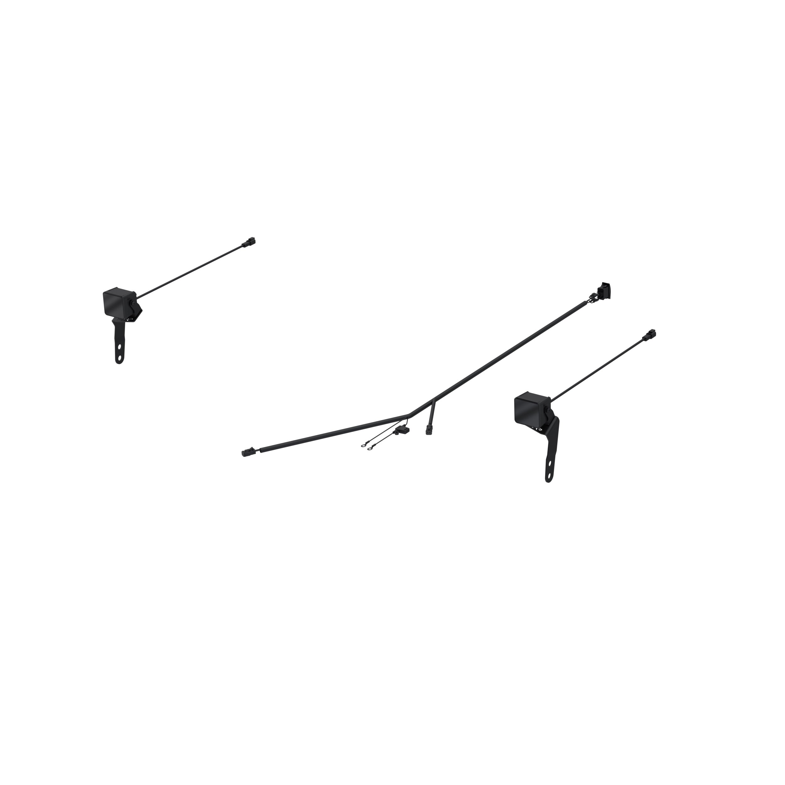 MBRP Exhaust Accessory Pillar Spot Beam Kit
