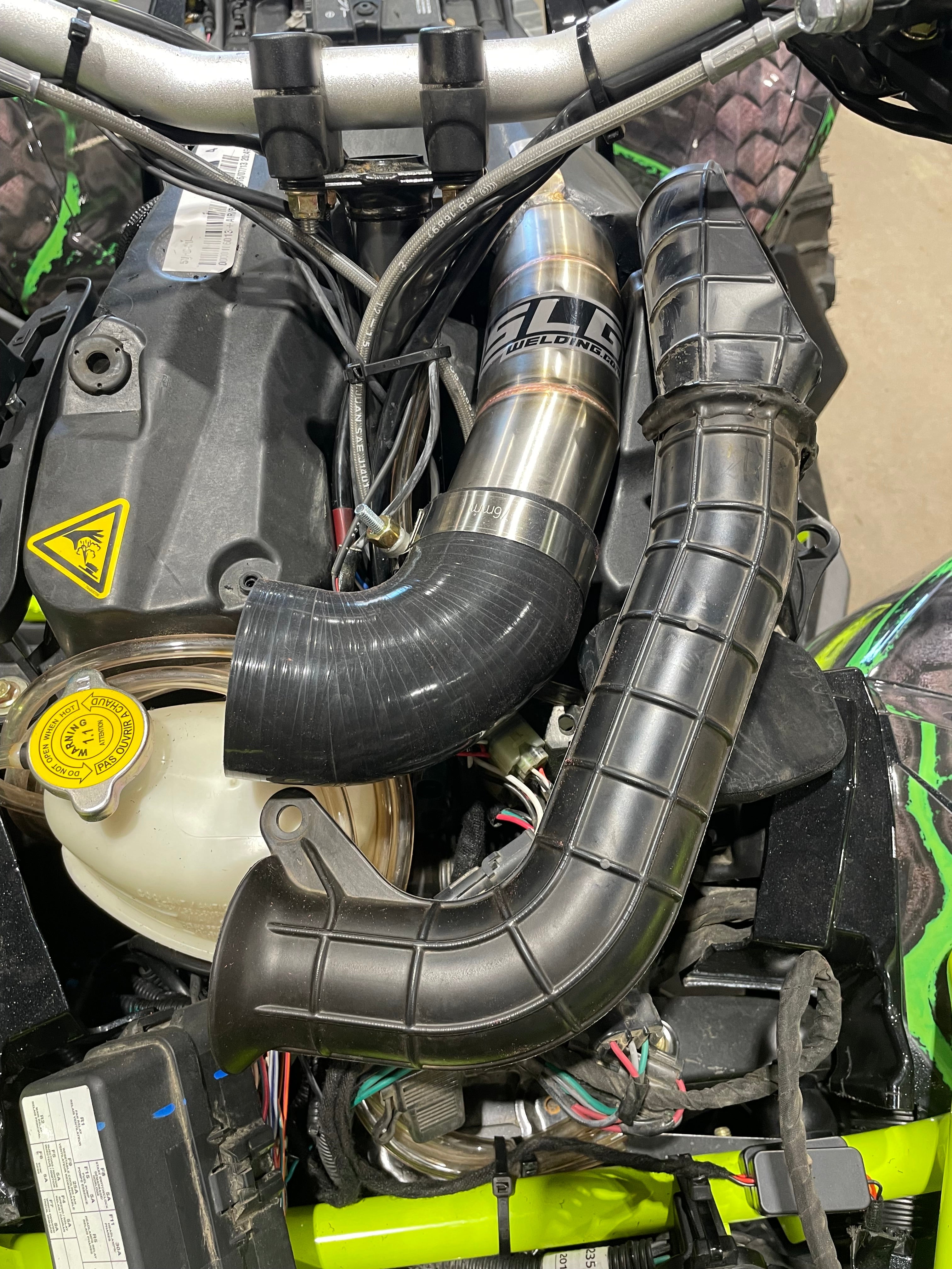 SLG Big Shot Intake/Snorkel DIY Kit For 2012-2024 G2 CanAm Renegade 570-650-800-850-1000