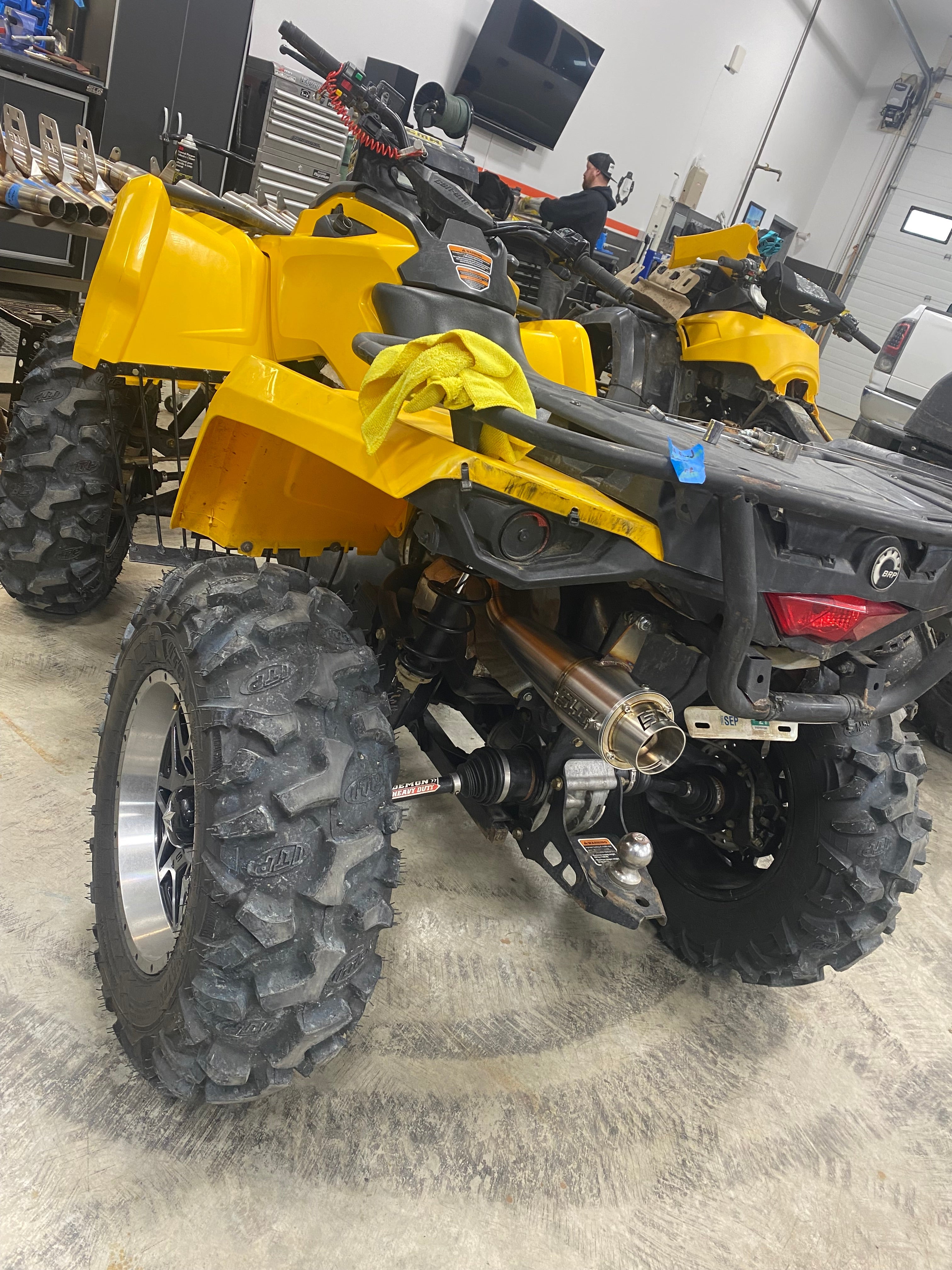 2015-2024 Gen 2 CanAm Outlander 450-570cc Sniper Quiet Series Slip On