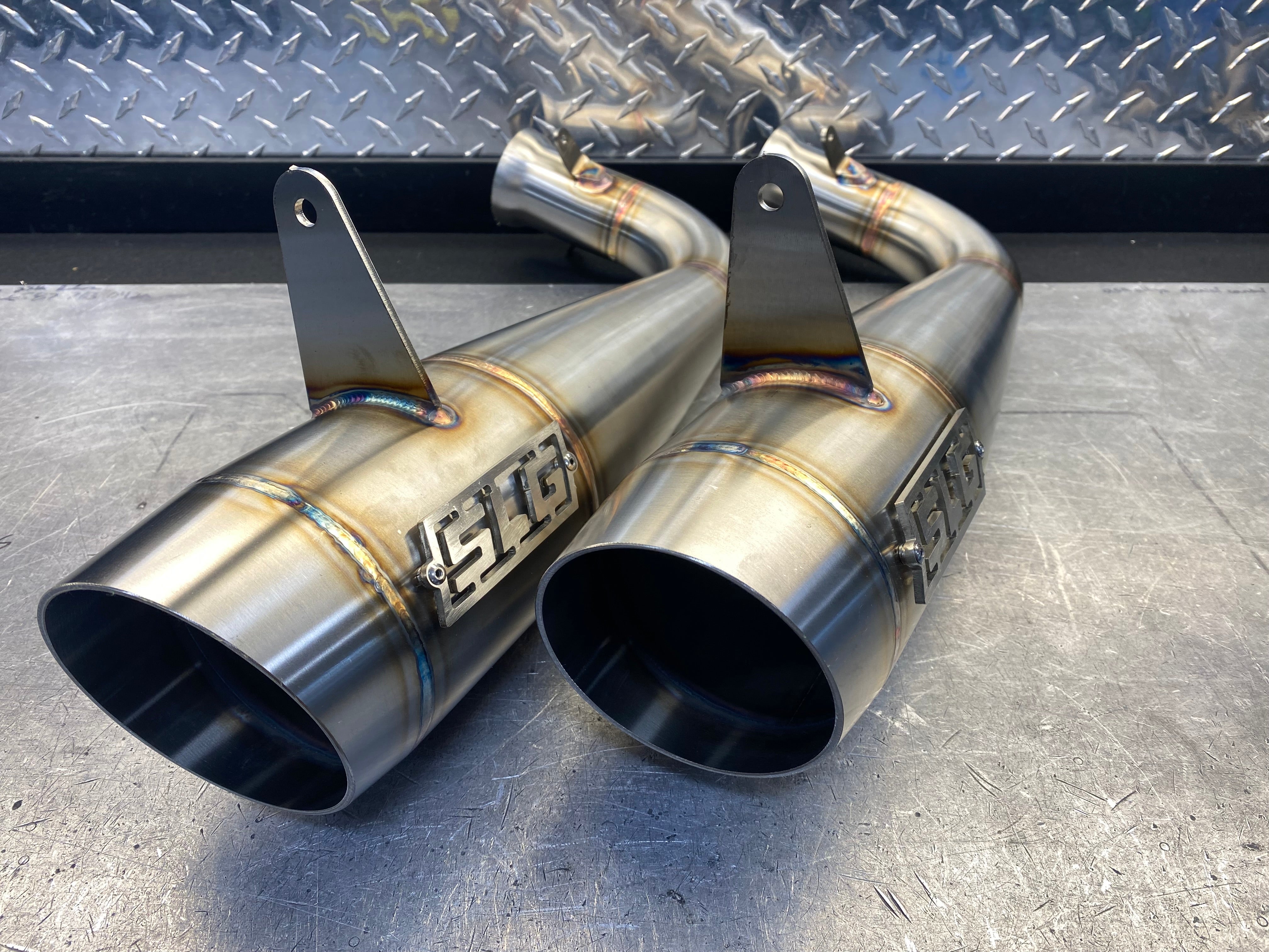 2017-2024 Polaris Sportsman Highlifter 850-1000cc Megaphone Slip On