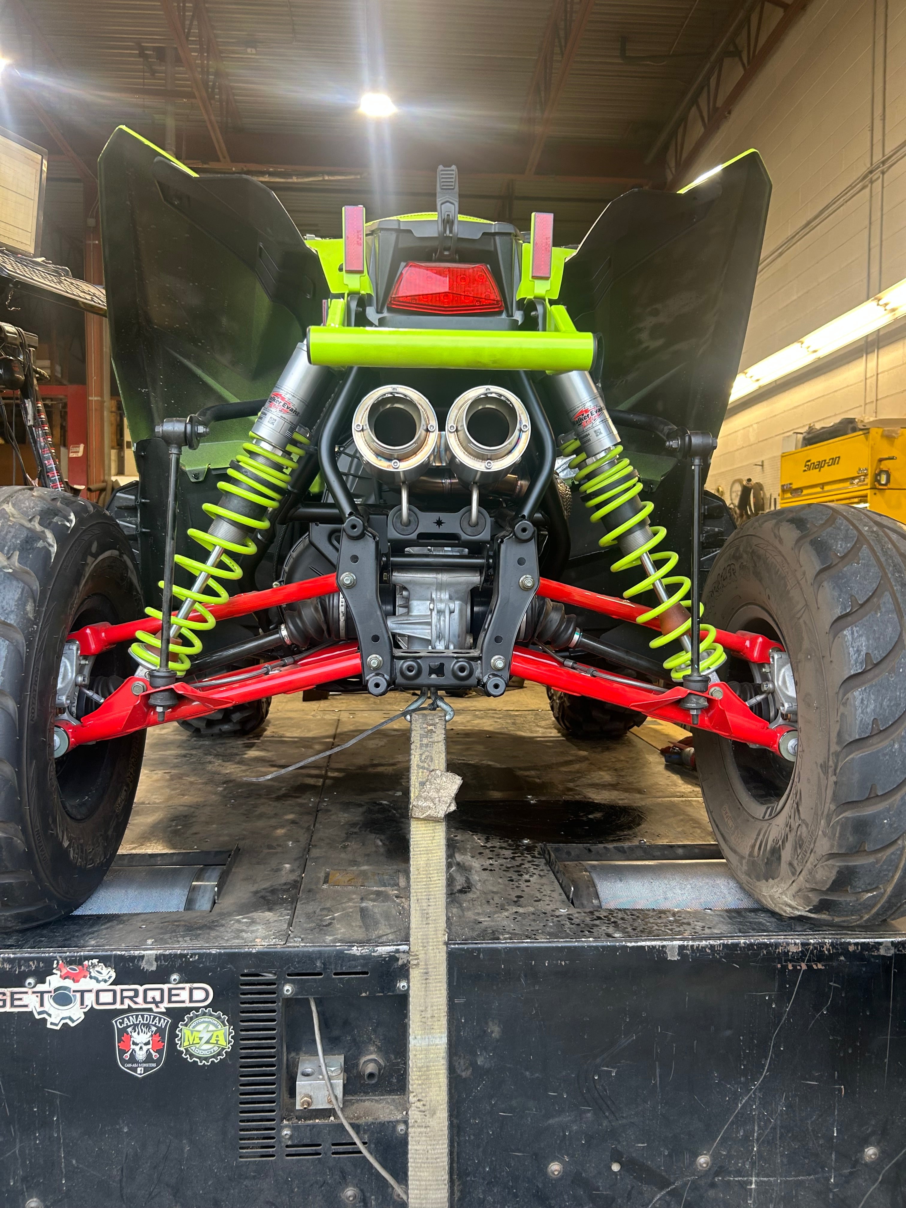 2021-2025 Polaris Sportsman and Scrambler 1000 S (55" Model ONLY) Sniper Quiet Series Dual Slip On