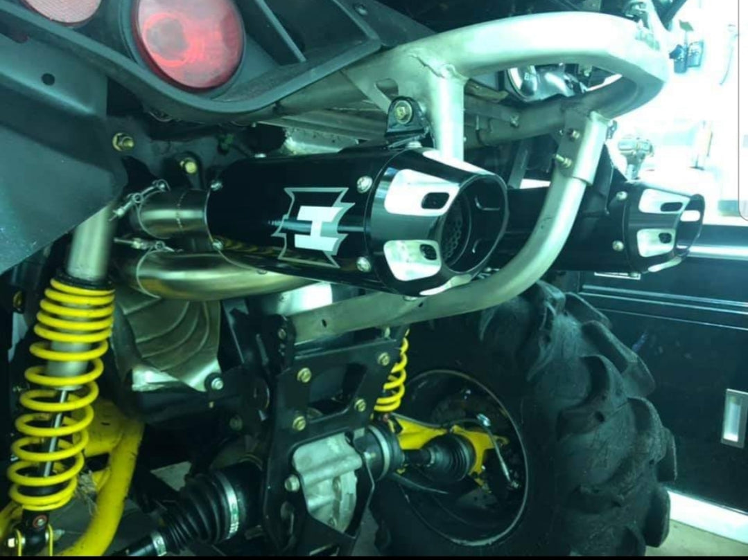 Empire Industries Slip On Dual Exhaust for 2012+ CAN-AM Renegade XXC